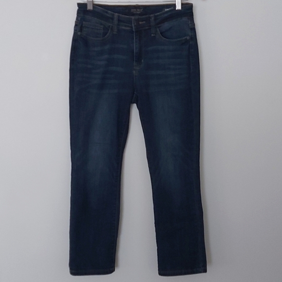 Judy Blue Capri Fit Cropped Jeans Dark Wash Size 5/27 - Picture 1 of 8